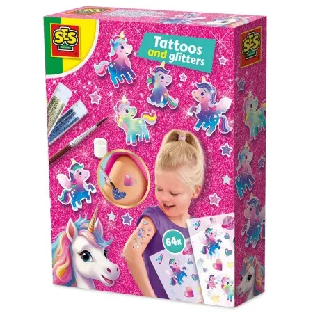 SES Creative Set tetovaža i glitera - jednorog ( 1046231 )
