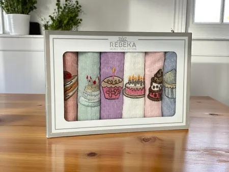 Set 6 kuhinjskih krpa 40x60cm Set A ( VLK000114-setA )
