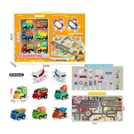 Set automobila sa tepih stazom 87080 ( 11/87080 )