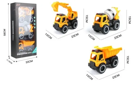 Set od tri građevinska vozila za igru ( 697468 )