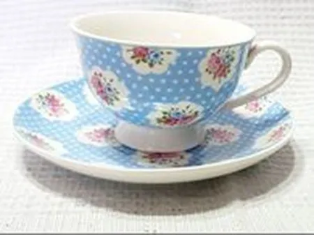 Set šolja keramika 6pcs/blue l-002 ( 145294 )