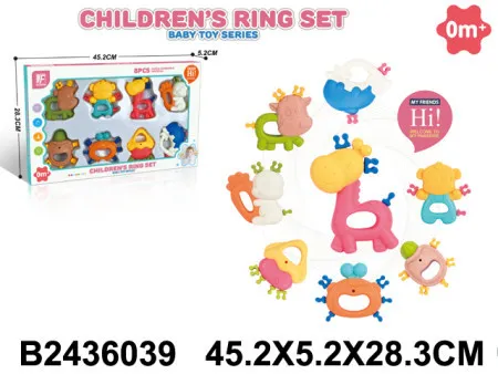 Set zvečki za bebe - 8 kom ( 703906-K )