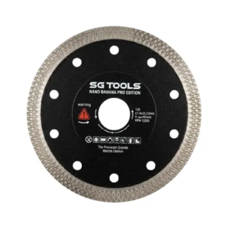 SG TOOLS SG50010 dijamantska ploča za sečenje keramike 115 x 1.4mm ( SG50010 )