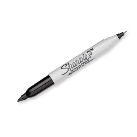 Sharpie permanentni marker twin tip crni ( S0811100 )
