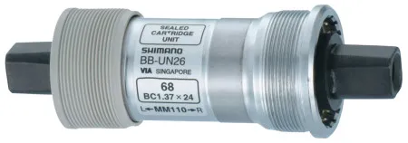 Shimano shimano alivio monoblok 68-110mm bb-un26 ( 191087 )