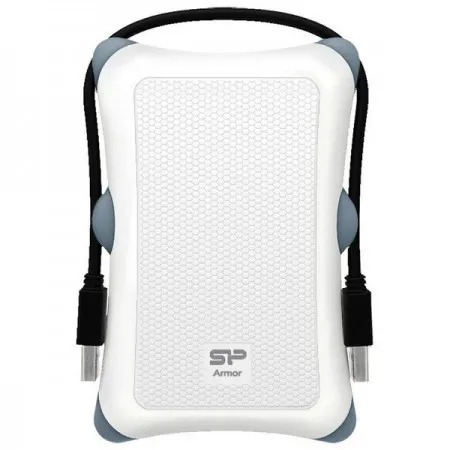 Silicon Power Armor A30 2.5" enclosure USB 3.0 white shockproof ( RACKA30W/Z )