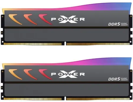 Silicon power ddr5 32gb (2x16gb) 6000mt/s Rgb gaming, cl36 1.35v udimm ( SP032GXLWU60CFDK )