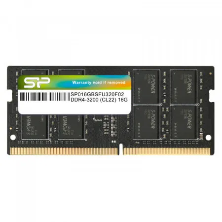 SiliconPower SODIMM DDR4 16GB 3200MHz SP016GBSFU320X02 memorija