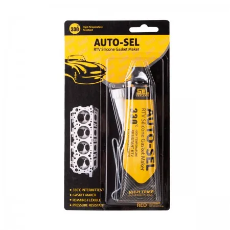 Silikon za temperature do 330°C crveni 85g Sel ( SEL1906CV )