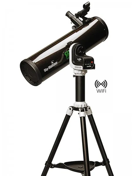 SkyWatcher 130/650 newtonian reflector on AZ-GTi (WiFi goto) mount ( SWN1306miniaz )