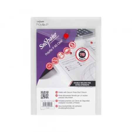 Snopake Fascikla pismo (uspravna) A5 Superline Clear ( S107 )