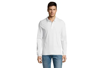 SOL'S Winter II muška polo majica sa dugim rukavima Bela XXL ( 311.353.00.XXL )