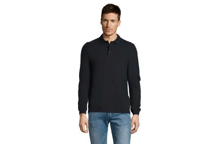 SOL'S Winter II muška polo majica sa dugim rukavima Teget M ( 311.353.54.M )