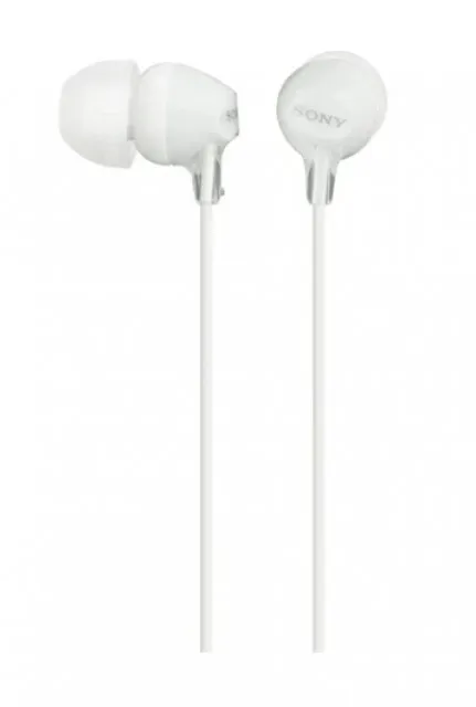 Sony MDR-EX15LPW bele slušalice