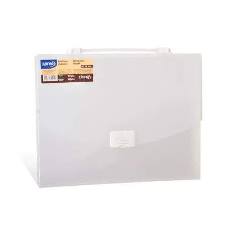 Spree briefcase koferčić 45mm a4 bela ( 480654 )