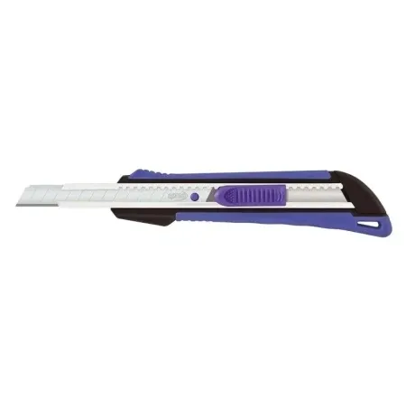 Spree messer skalpel pvc sa metalnim vođicama 9mm plava ( 491420 )