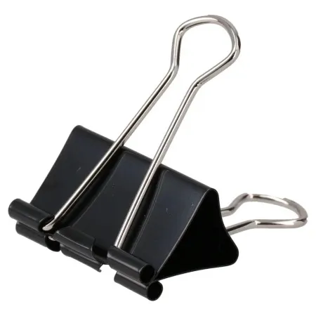 Spree office clips kancelarijske štipaljke 41 mm crna 12k ( 482405 )