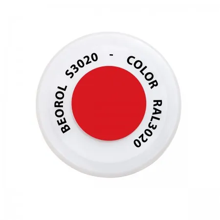 Sprej crvena Traffico RAL3020 Beorol ( S3020 )