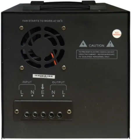Stabilizator napona SDC-3000VA, servo motor