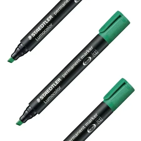 Staedtler lumocolor permanentni marker kosi vrh zelena staedtler ( 202427 )