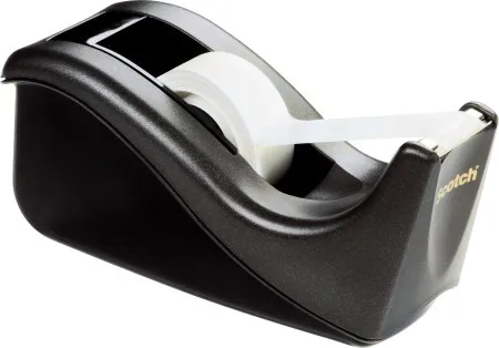 Stalak za lepljivu traku C60BK + 1x magic tape Scotch crna ( 05SLS14B )