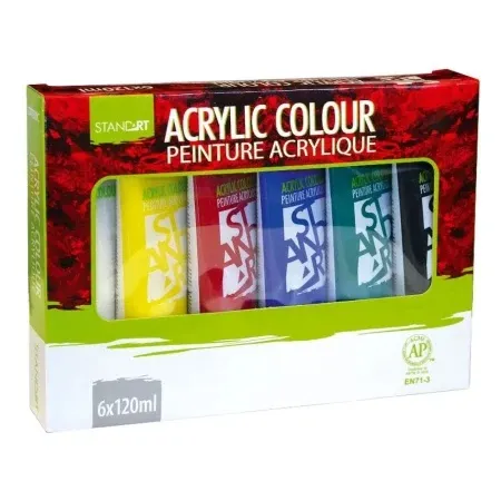 StandArt standart acrylic akrilna boja set 6k 120ml ( 641955 )