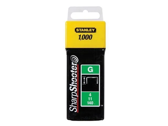 Stanley 1-TRA705T Klamerice tip "G" 8mm 1000kom