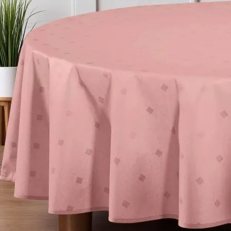 Stolnjak Ovalnog oblika 160x220cm Pink cube ( VLK0001360-pinkcube )