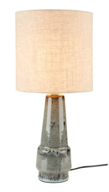 Stona lampa fi 21xV47 cm siva