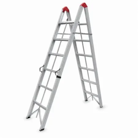 SuperStep Duple Sklopive Štapne Alu Merdevine 2x6 218cm ( 1892 )
