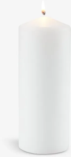 Sveća fi 8xV20cm bela SDP
