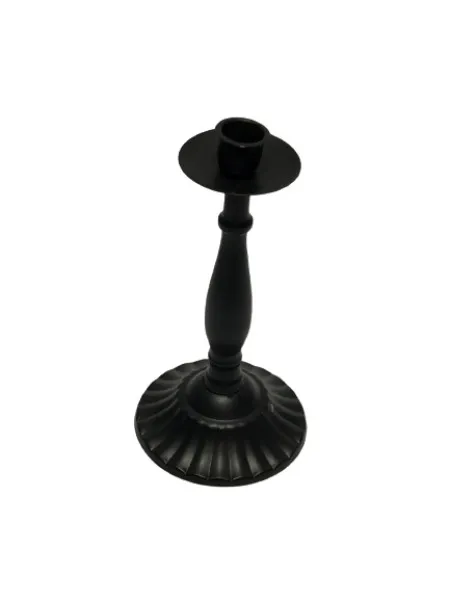 Svecnjak 22cm crni 410-561652 ( 421009 )