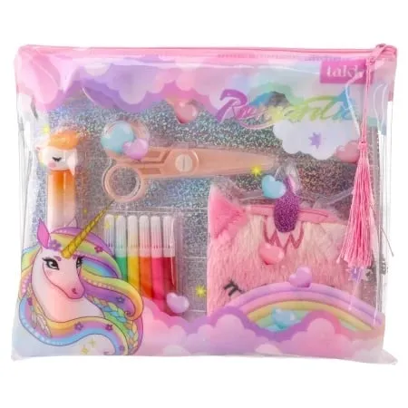 Takk fashion notes set markera samolepljivih notesa i makazica unicorn ( 719904 )