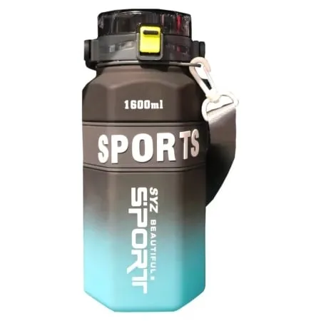 Takk flowy 10 flašica za vodu crna 1600ml ( 141013 )