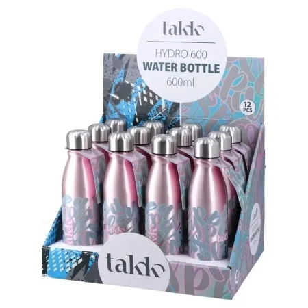 Takk hydro 600 flašica za vodu aluminijumska 600ml miks devojčica ( 140017 )