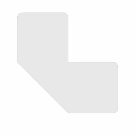 Tarifold simboli za podno obeležavanje "L" forma 1/10 bela ( 02T1972A )