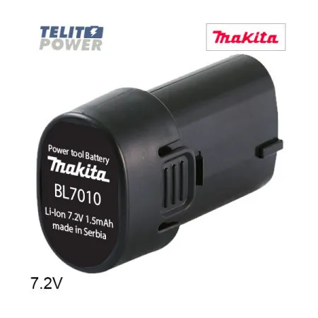 TelitPower 7.2V 1500mAh LiIon - baterija za ručni alat Makita BL7010 ( P-4014 )
