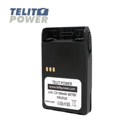TelitPower baterija JMNN4023B Li-Ion 7.2V 1000mAh za radio stanicu MOTOROLA GP 344 ( P-3309 )