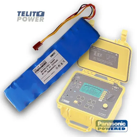 TelitPower baterija NiMH 9.6V 3200mAh za Megger Megohmeter CA 6547 ( P-1985 )