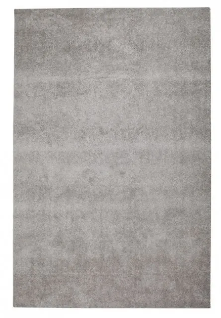 Tepih 130x193 cm čupav siva