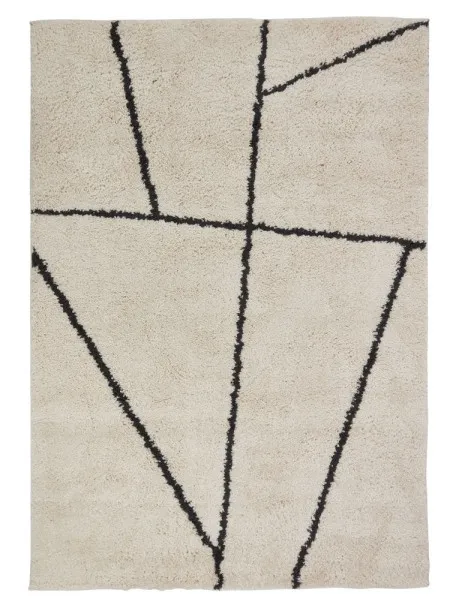 Tepih 160x230 cm krem