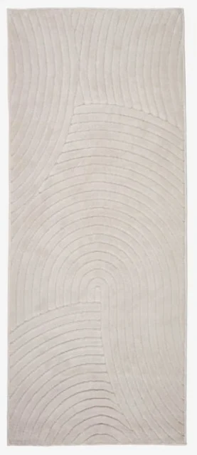 Tepih 80x200 cm krem