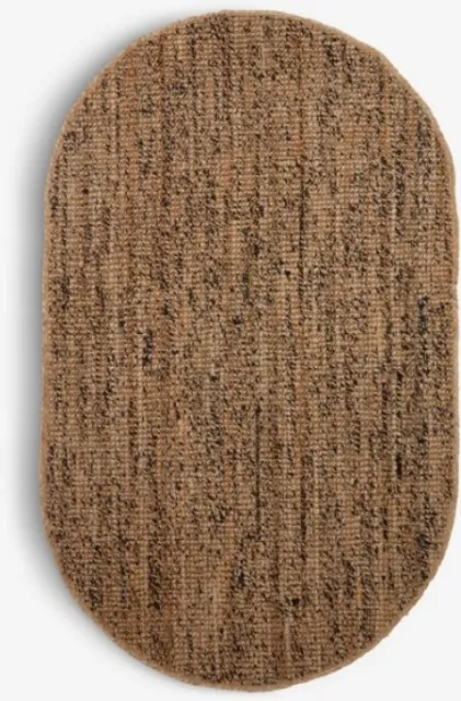 Tepih 90x150 natur/crna
