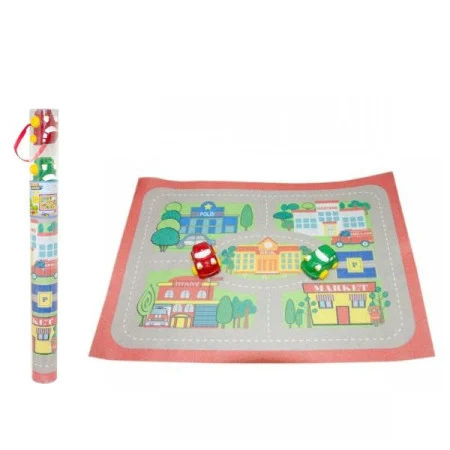 Tepih auto staza sa auticima 65*50 cm ( 92/00317 )