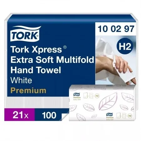 Tork M složivi H2 papirni ubrus 2sl (21 pak) ( Tork-100297 )