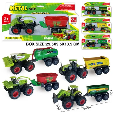 Traktor sa prikolicom - više vrsta ( 370359 )