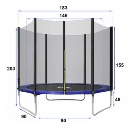 Trambolina 183 cm (OUT0029)