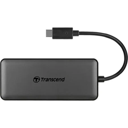 Transcend 3-Port Hub,1-Port PD,SD/MicroSD Reader, USB 3.1 Gen 2,Type C ( TS-HUB5C )