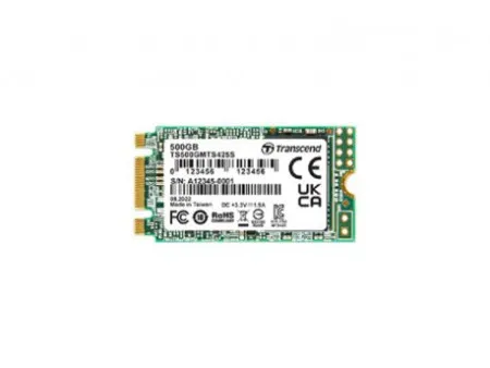 Transcend 500GB, M.2 2242 SSD, SATA3 ( TS500GMTS425S )
