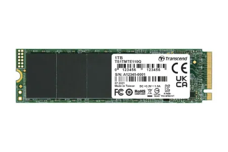 Transcend 500GB, M.2 2280,PCIe Gen3x4 ( TS500GMTE110Q )